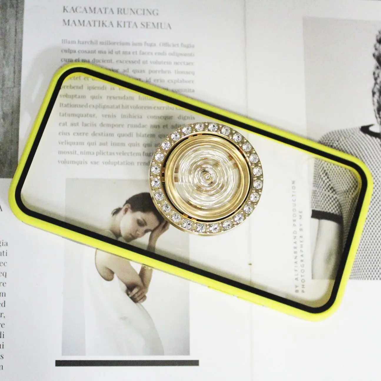 fidget spinner gold and diamond