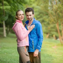 Офисная версия настраиваемая Весна и лето стиль открытый кожи пылезащитный плащ COUPLE'S дышащая Спортивная эластичность Ветер щит