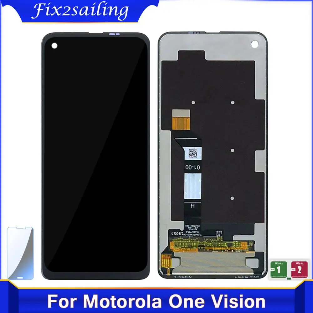 Новый оригинальный дисплей для Motorola Moto One Vision P50 XT1970 ЖК-дисплей сенсорный экран