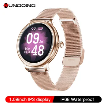 

RUNDOING NY13 Smart Watch Women Heart Rate Monitor Blood Pressure Sleep Tracker Calories Multi-Sport Smartwatch For Android IOS