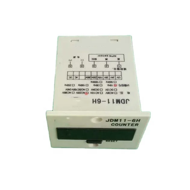 

JDM11-6H 6 digit magnets 12V 24V 36V 220V Digital cumulative sensor Electronic counters