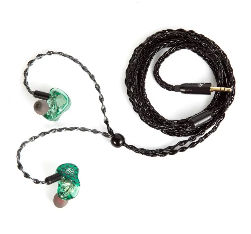 Пай 8BA драйверы in ear мониторные наушники с 8 пользовательский кабель для наушников
