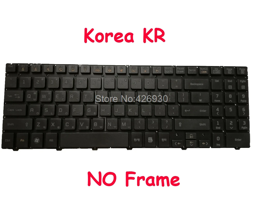 KR BR HB Клавиатура США для LG S525 L SD525 S530 S S535 G P R S550 A C E SD550 Франция английский