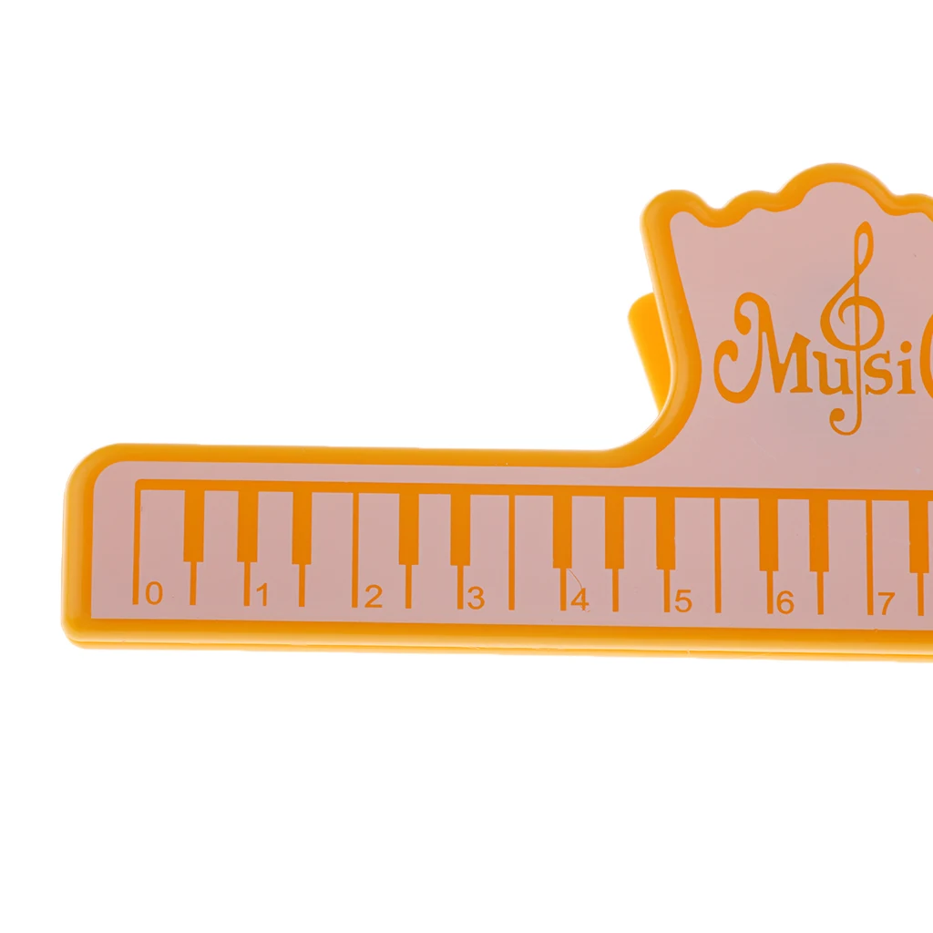 

Paper Sheet Document Files Clip Music Clip Page Holder Novelty Golden White