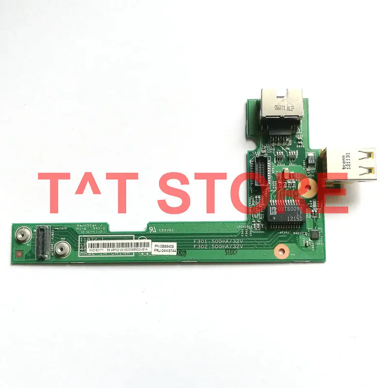 

For Lenovo ThinkPad L530 USB Lan RJ45 BD Subcard Board 04W3744 0B66406 55.4SF02.001 48.4SF09.011