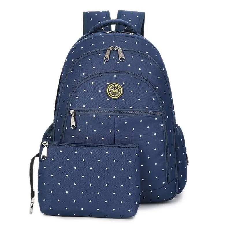 

Mummy Maternity Nappy Diaper Bag Large Capacity Travel Backpack with Purse Changing Pad Stroller Straps