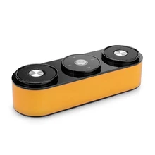 Уникальный внешний вид двойной динамик Интеллектуальный пресс-пресс Bluetooth динамик