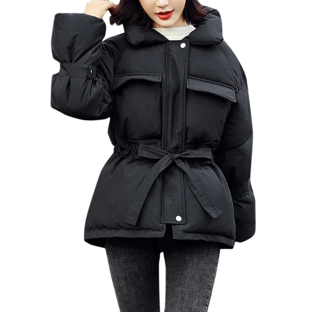 Abrigos Mujer Invierno короткая зимняя куртка женская хлопковая куртка женская с подкладкой парка пальто Женская куртка-пуховик большой размер J30