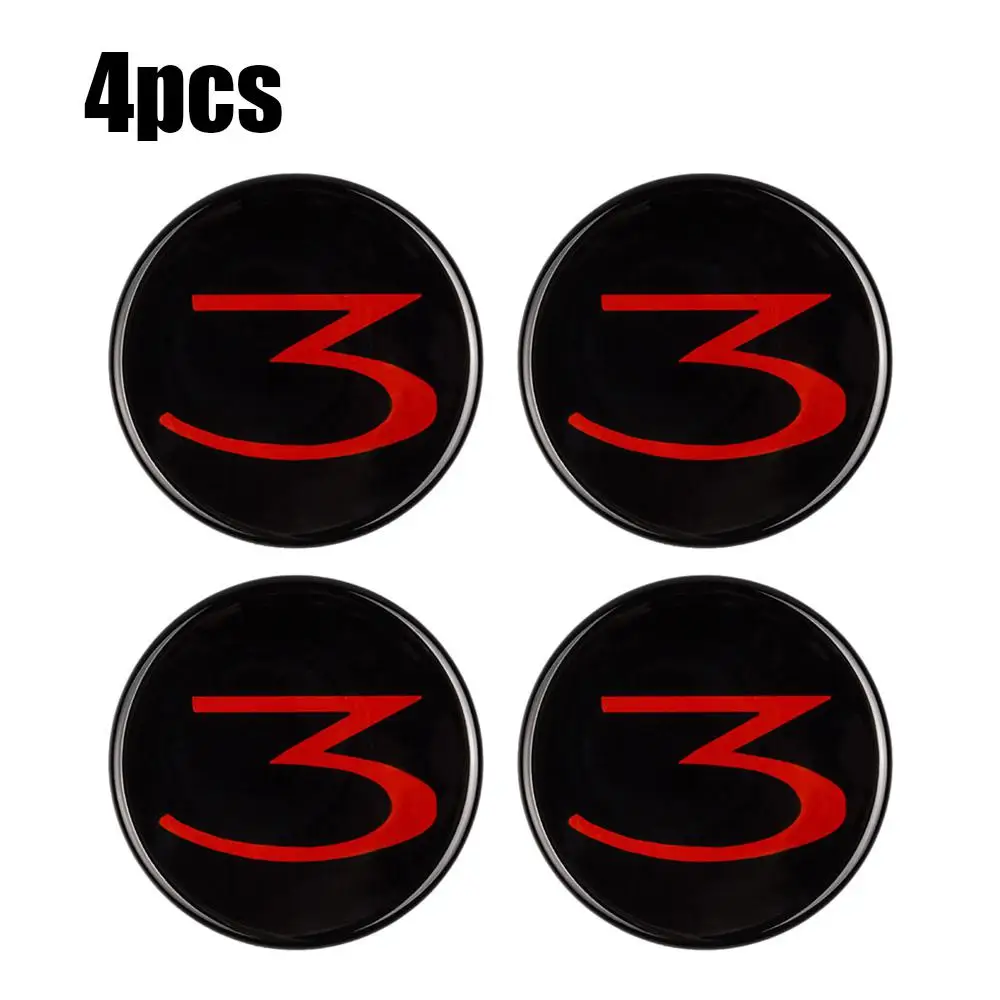 

4Pcs/set Car Accessories Wheel Center Hub Caps Car Wheel Hub Center Caps Cover for Tesla Model 3