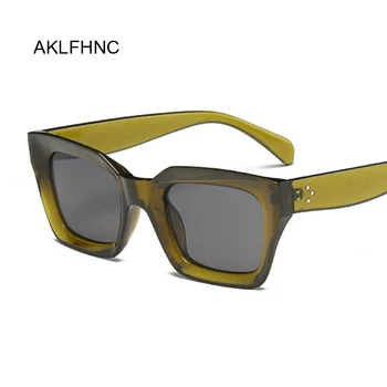 

Oversize Luxury Brand Designer Sunglasses For Women Square Shades Fashion Retro Black Sun Glasses Female Oculos De Sol Feminino