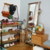 1/6 Scale Miniature Dollhouse  Bedroom living room decoration accessories fitting mirror 6