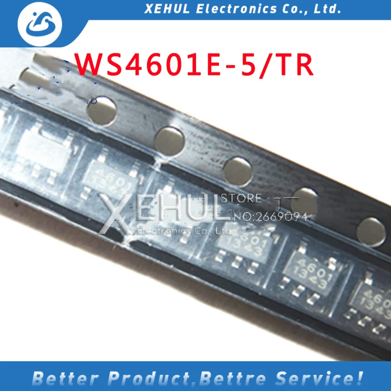 

5PCS /20PCS / 100PCS WS4601E-5/TR silk-screen 4601 WS4601E Load switch chip WS4601 in stock 100% New and original