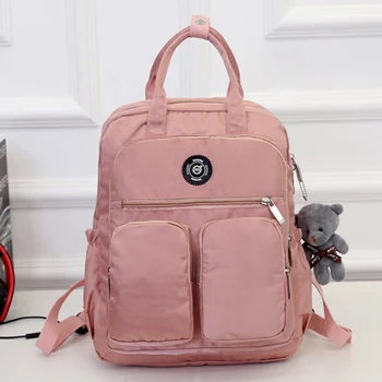 

Newly Women Backpack Multi-pocket Large Capacity Waterproof for Outdoor Travel School CTN88
