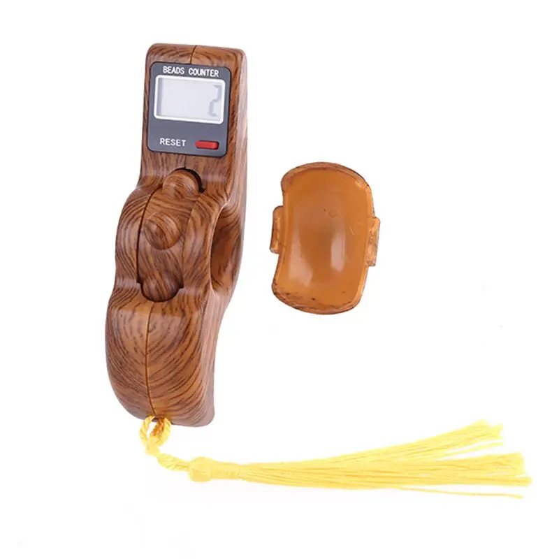 

Portable Spiral Handheld Manual Digital Beads Counter One Key Reset Finger Toy