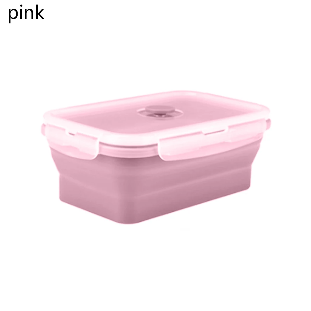 500/800/1200ml Silicone Food Storage Containers With Airtight