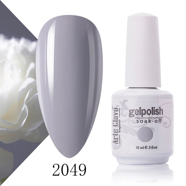 Arte Clavo 131 Colors Gel Polish Nail Gel Varnish Paint Semi Permanent Nails Art Gel Nail Polish For Manicure Top Coat Base Coat 2049