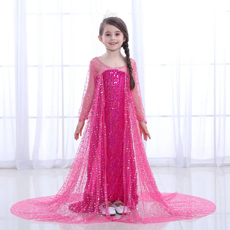 Girls Elsa dress E11-2