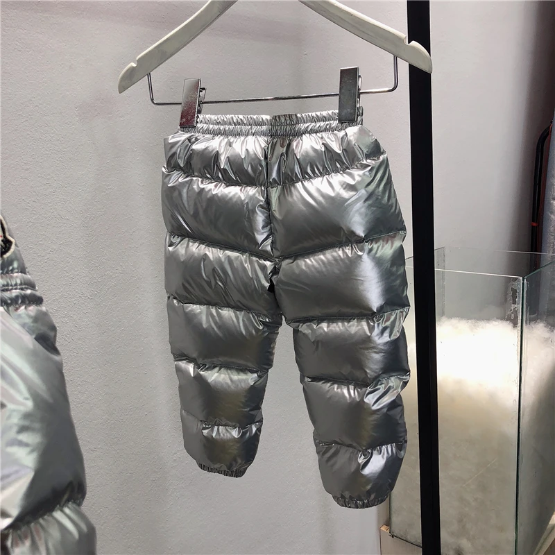 Серебристые водонепроницаемые комплекты одежды для мальчиков и девочек от 1 до 10