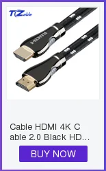 HDMI кабель 2,0 4K 60Hz для сплиттера удлинитель адаптер для PS4 Для Xiaomi tv Box HDMI к Micro HDMI HD кабель PP пряжа позолоченная