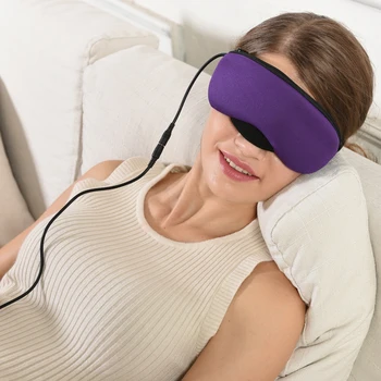 

USB Heating Steam Eye Beauty Eye Care Reusable Comfortable Eye Spa Sleep Eye Eyeshade-cover Relax Travel