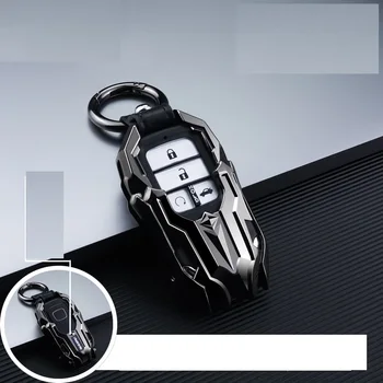 

Zinc Alloy Car Remote Key Case Key Cover for Honda Accord Civic 2018 2019 Odyssey CRV Pilot HRV Vezel City keyless entry