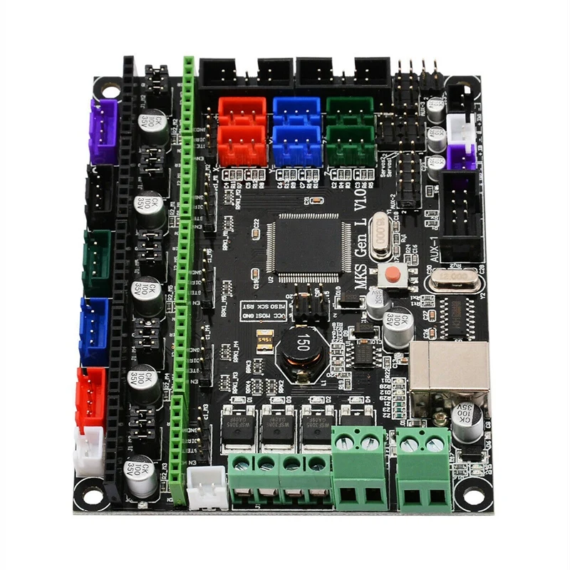 HOT-3D принтер Управление плата Mks Gen L V1.0 интеграции Ramps материнская плата 12/24V