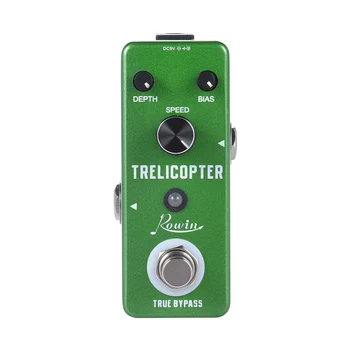 

Rowin Hot Selling Mini Tremolo Guitar Effect Pedal True Bypass
