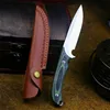 DEHONG  Germany D2 steel high-end outdoor tactical straight Blade outdoor Knife Jungle Adventure body knife hunting knife ► Photo 3/6