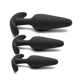 Small Silicone Plug Anal Dildo Sextoy Prostate Massager Sets Buttplug Sex Toys for Womans Men and Beginner Anus Trainner Sexshop 6