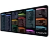 EXCO Gaming Mouse Pad Gamer Keyboard Shortcuts Mousepad Large Mouse Mat Carpet Computer Laptop Game Office Desk Pad 31.5*11.8 in ► Photo 1/6