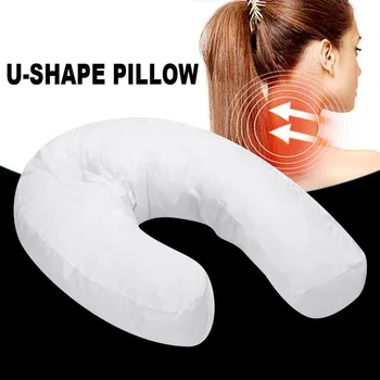

New Cotton Pillow Side Sleeper Pillows Neck & Back Pillow Hold Neck Spine Protection Cotton Pillow Health Care