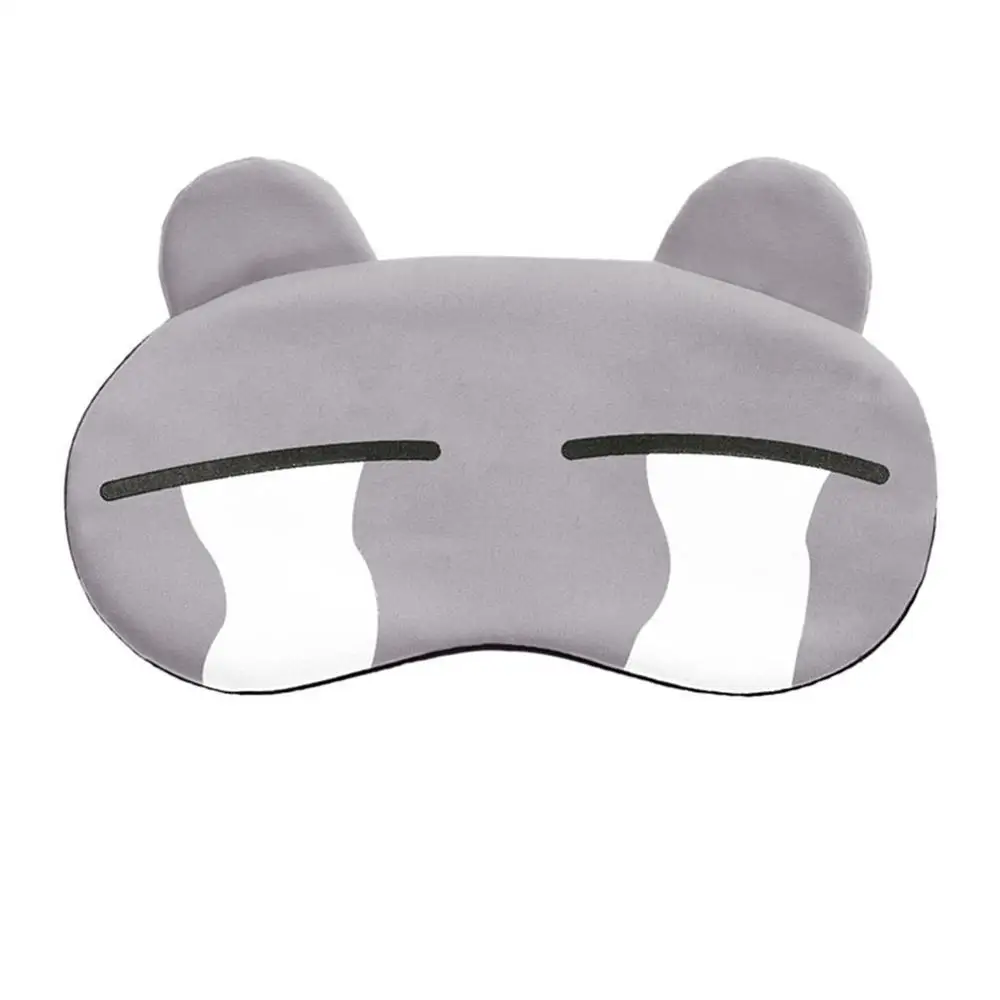 Слоновая кость K Version Soft Breathable Sleeping Eye Mask Eyeshade Eyepatch Cover Healthcare Has Ear Cold Dual-Use with Ice Pack Eyepatch - Цвет: Слоновая кость