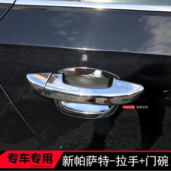 

Chrome Car Door Handle Cover Trim Car styling For Volkswagen PASSAT B7 2011-2018