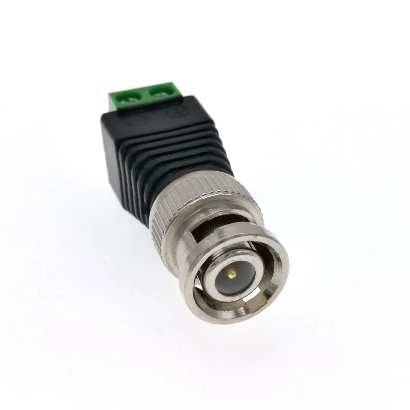 100 шт. BNC Мужской Разъем адаптер CCTV CAT5 винтовые клеммы