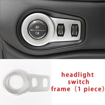 

For Jeep cherokee chrome headlight switch frame molding trim 1pc