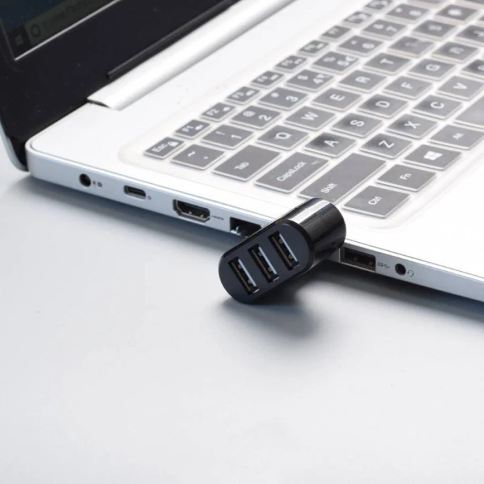 3-Порты и разъёмы USB 2,0 концентратор повернуть сплиттер Расширение Док-станция для usb-хаб для ПК Тетрадь NC99