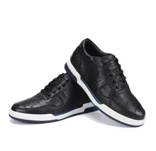  baoduli new Men's casual men shoes  new Ostrich leather  lace-up  wear-resisting  breathable  tide  Men's shoes 