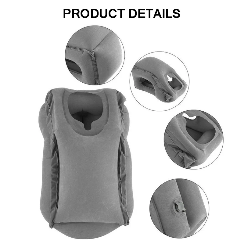 

Inflatable Travel Sleeping Bag Multifunction Practical Lightweight for Outdoor Travel Camping Accessories Neck Sleeping Pillow