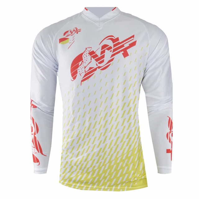 white motocross jersey