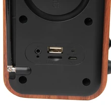 Будильник Bluetooth динамик FM радио поддержка многофункциональный дисплей времени