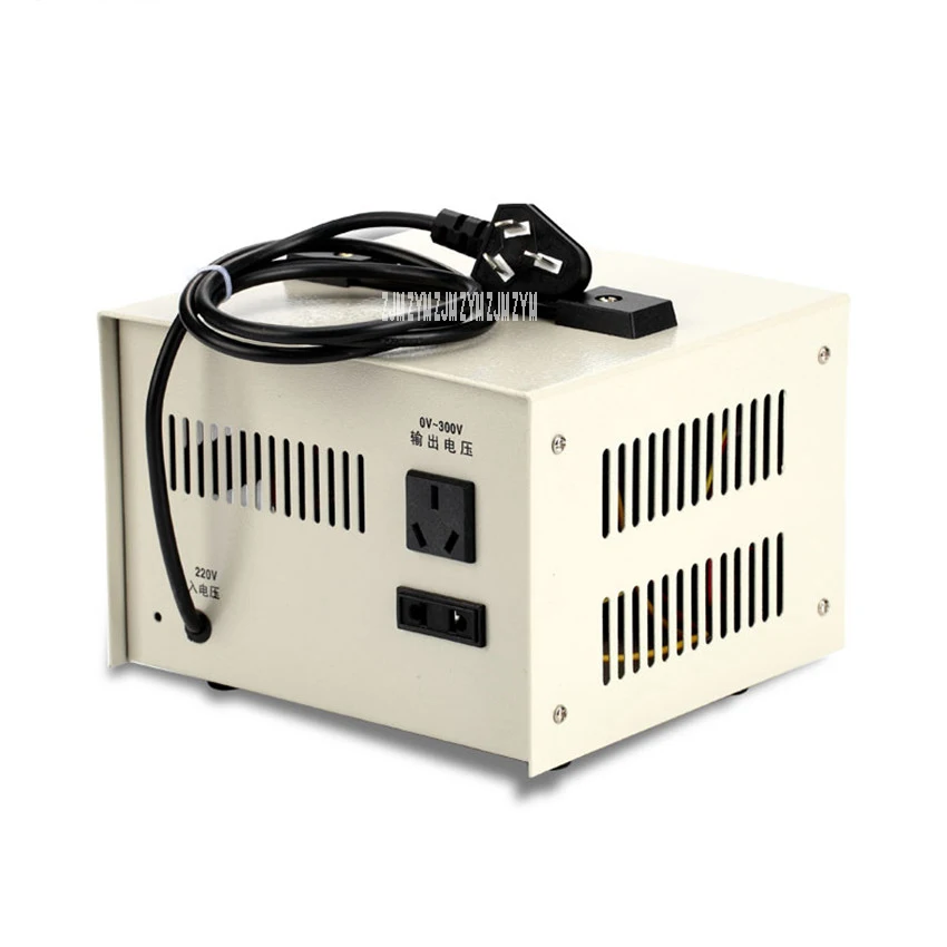 STG-500W 220 В Источник питания переменного тока один регулятор фазового напряжения жидкокристаллический дисплей контакт 0-300 в Регулируемый силовой трансформатор