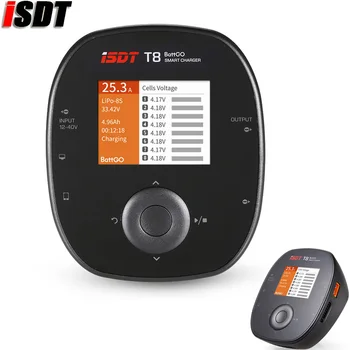 

ISDT T8 BattGo 1000W 30A Smart Battery Balance Balancing Charger For 1-8S Lipo Battery Charging for RC Models Drone