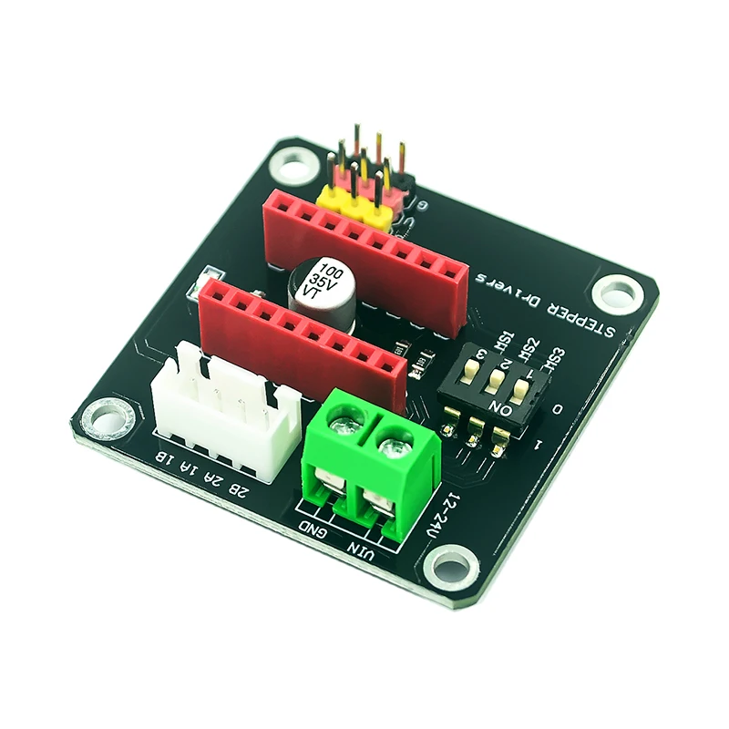 42 Stepper Motor Driver Expansion Board DRV8825 A4988 3D Printer Control Shield Module For Arduino Ramps1.4 DIY Kit stepper motor driver
