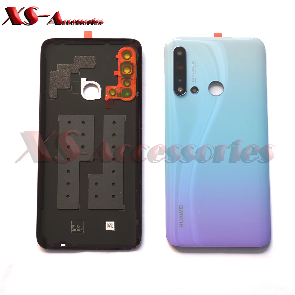Для P20 lite Крышка батарейного отсека Корпус рамка Панель рамка Крышка Nova 5i