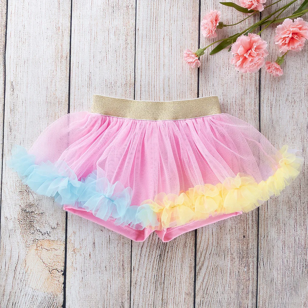 Детская юбка-пачка Telotuny эластичная для девочек 0-24 месяцев танцев описание товара