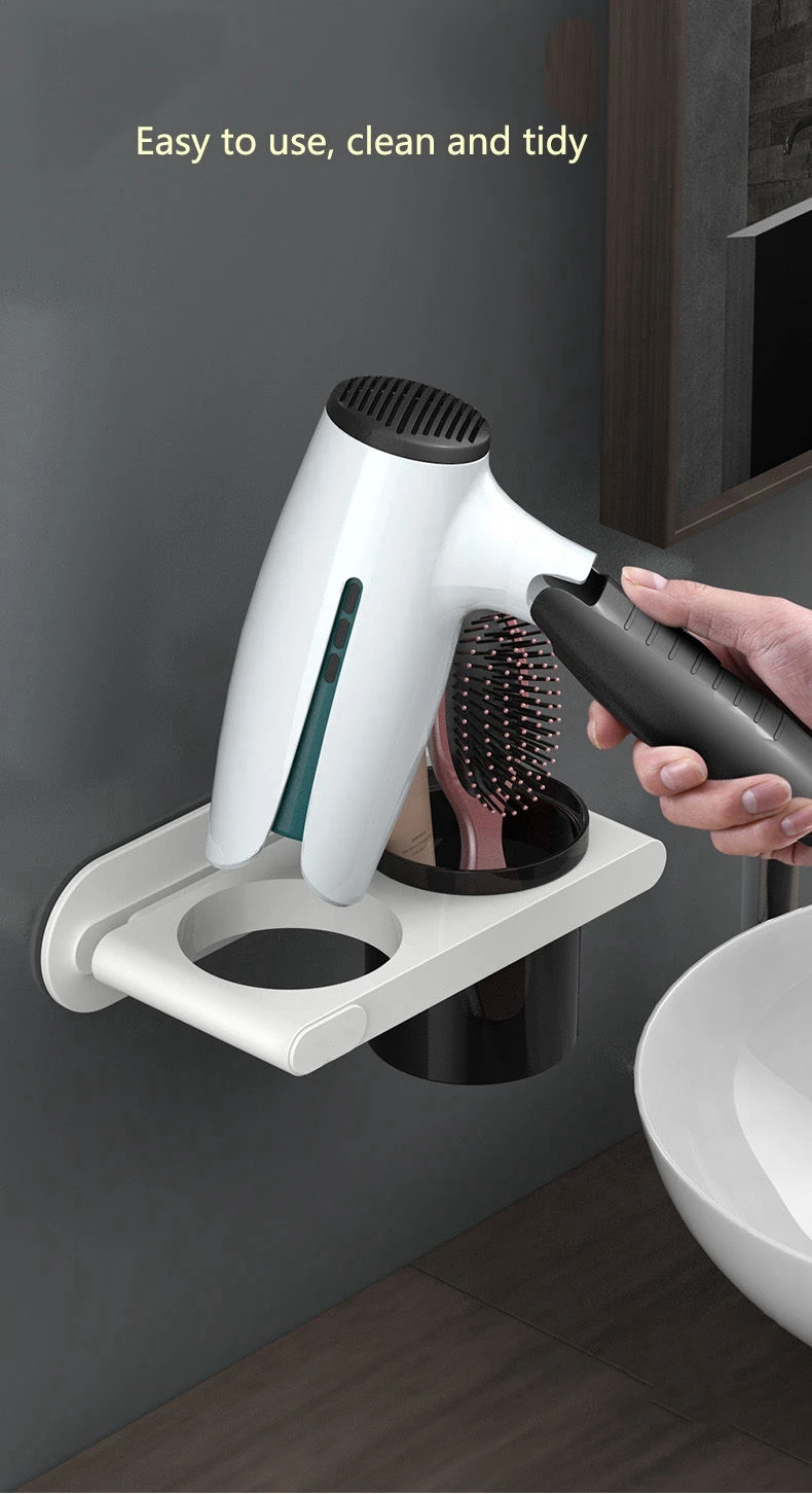 hair dryer rack