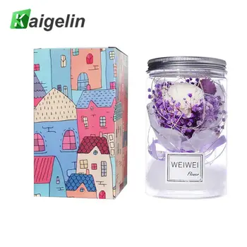 

2M 20LED Garland Gypsophila Night Light Bottled Dry Flower String Light for Thanksgiving Christmas Gift ( Without Battery )