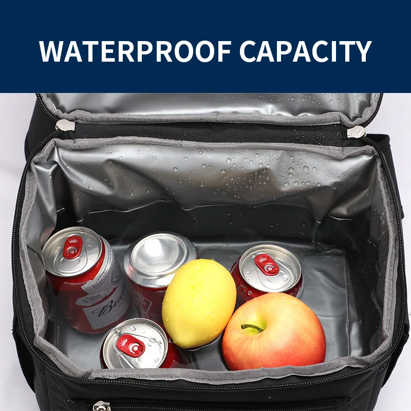Large Waterproof Insulated Cooler Backpack Picnic Beer Ice Food Thermal Bag Leakproof Camping Isothermal Refrigerator Bags