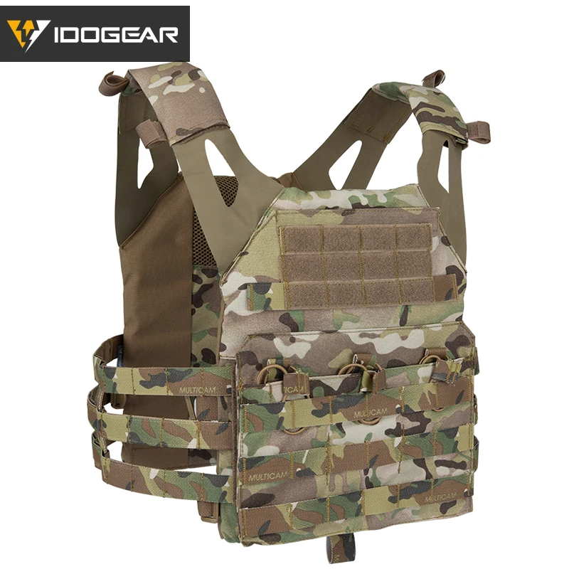 IDOGEAR JPC тактический жилет страйкбол бронежилет Перемычка пластина ПЕРЕВОЗЧИК МОЛЛ Пейнтбол военная армия 500D Нейлон Мультикам