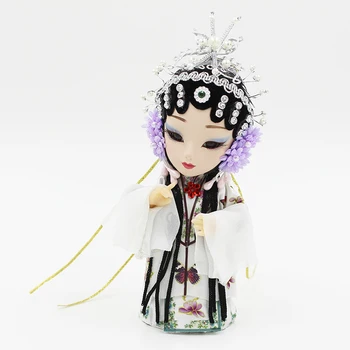 

Chinese-style handicraft figurine ornaments gifts to friends peony pavilion silk kunqu dolls